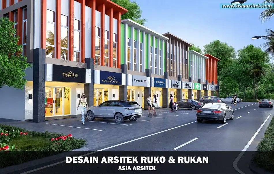 Desain Ruko 2 Lantai Pulogadung