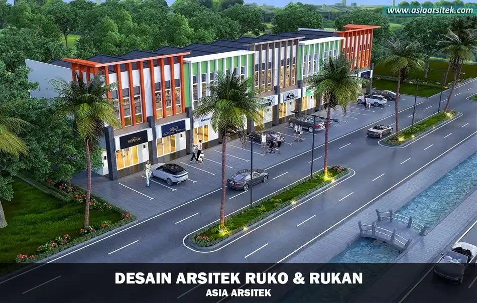 Desain Ruko 2 Lantai Pulogadung