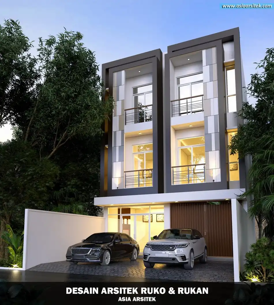 Desain Ruko 3 Lantai