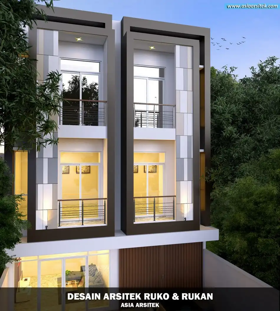 Desain Ruko 3 Lantai