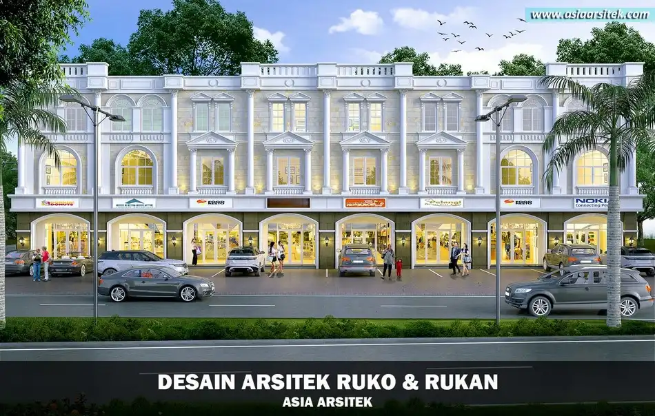 Desain Ruko 3 Lantai Bintaro