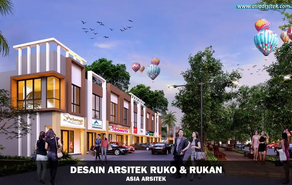 Desain Ruko BSD Tangerang