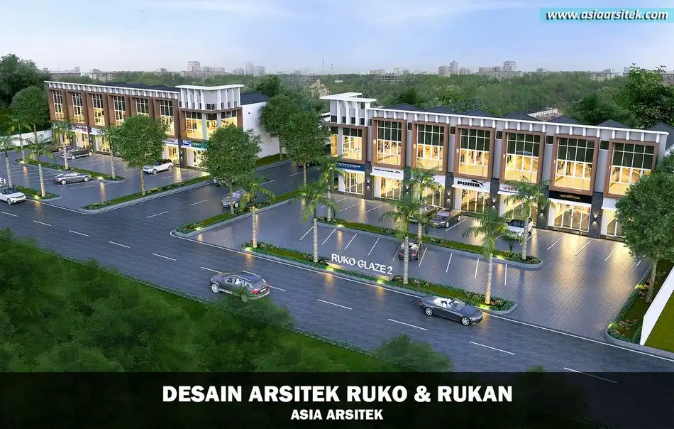 Desain Ruko Minimalis 2 Lantai