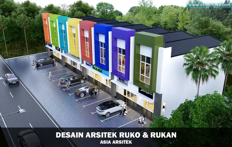 Desain Ruko Minimalis 2 Lantai Surabaya