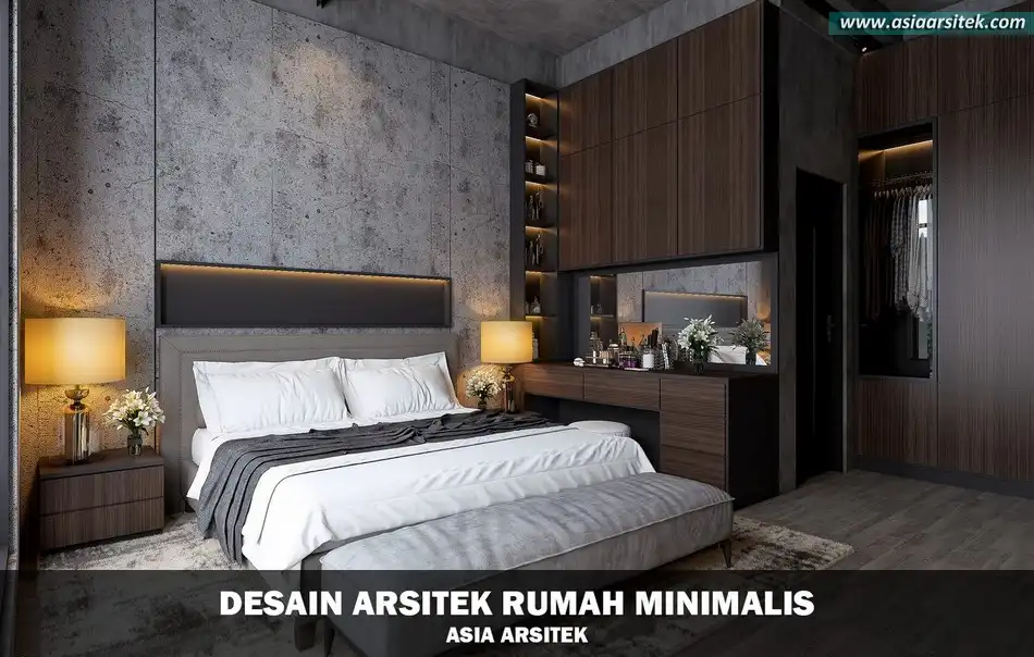 Desain Rumah Industrial 3 Lantai 4 Kamar