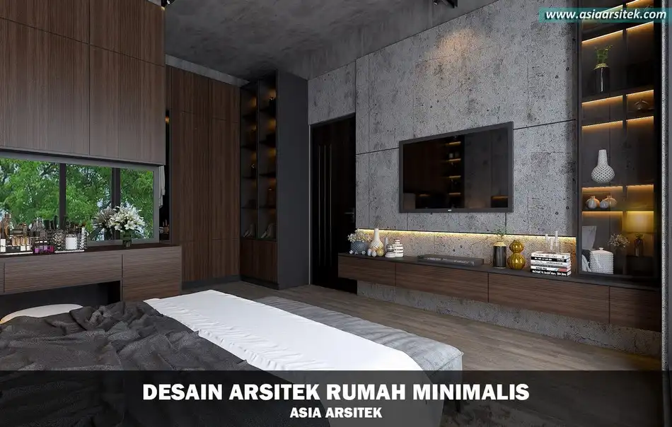 Desain Rumah Industrial 3 Lantai