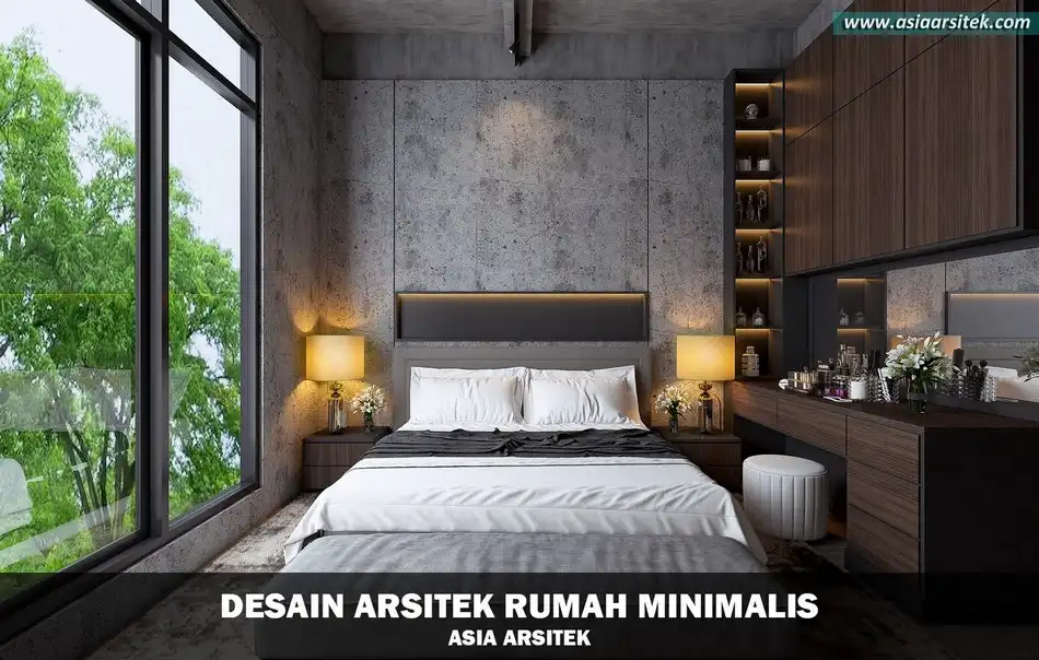 Desain Rumah Industrial 3 Lantai