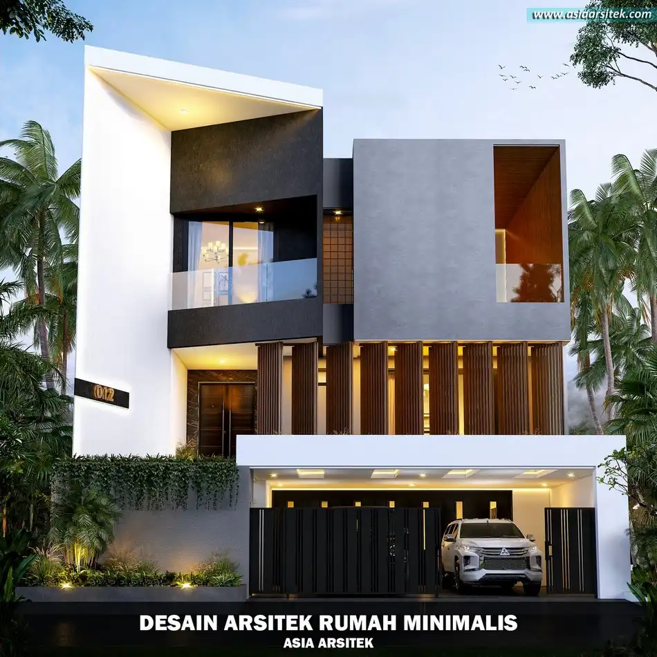 Desain Rumah Ultra Modern Sentul