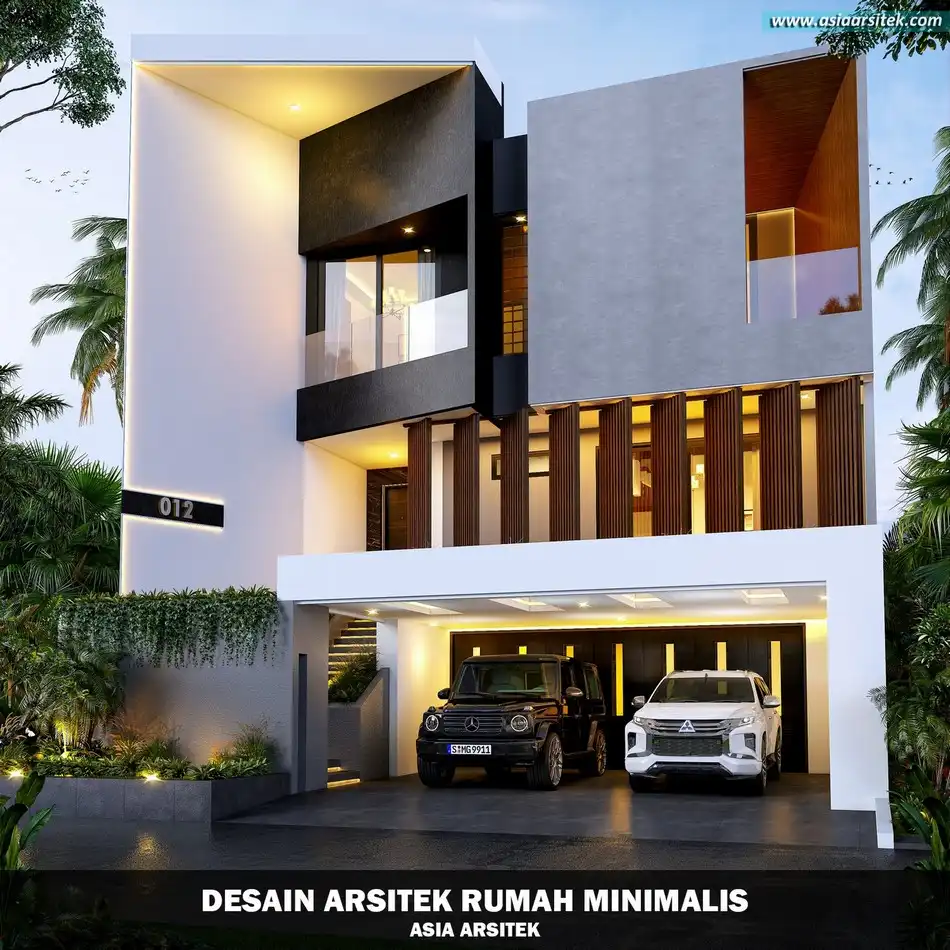 Desain Rumah Ultra Modern Sentul