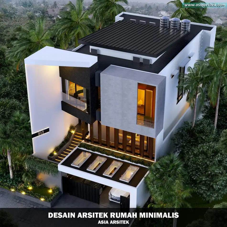 Desain Rumah Ultra Modern Sentul