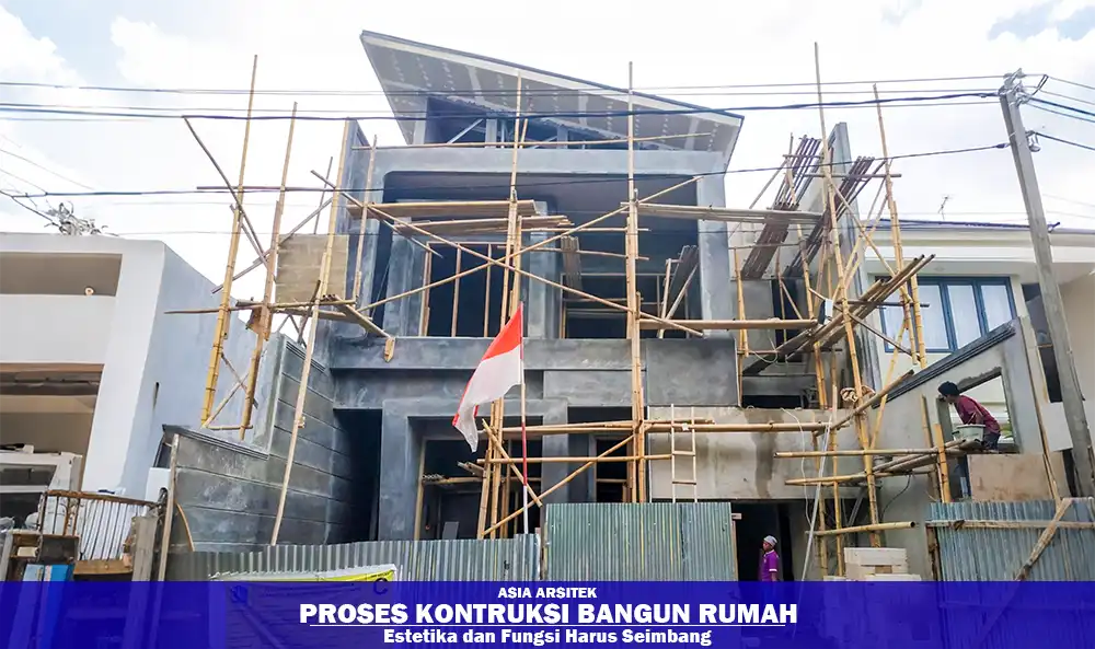 desain fasad rumah Tangerang