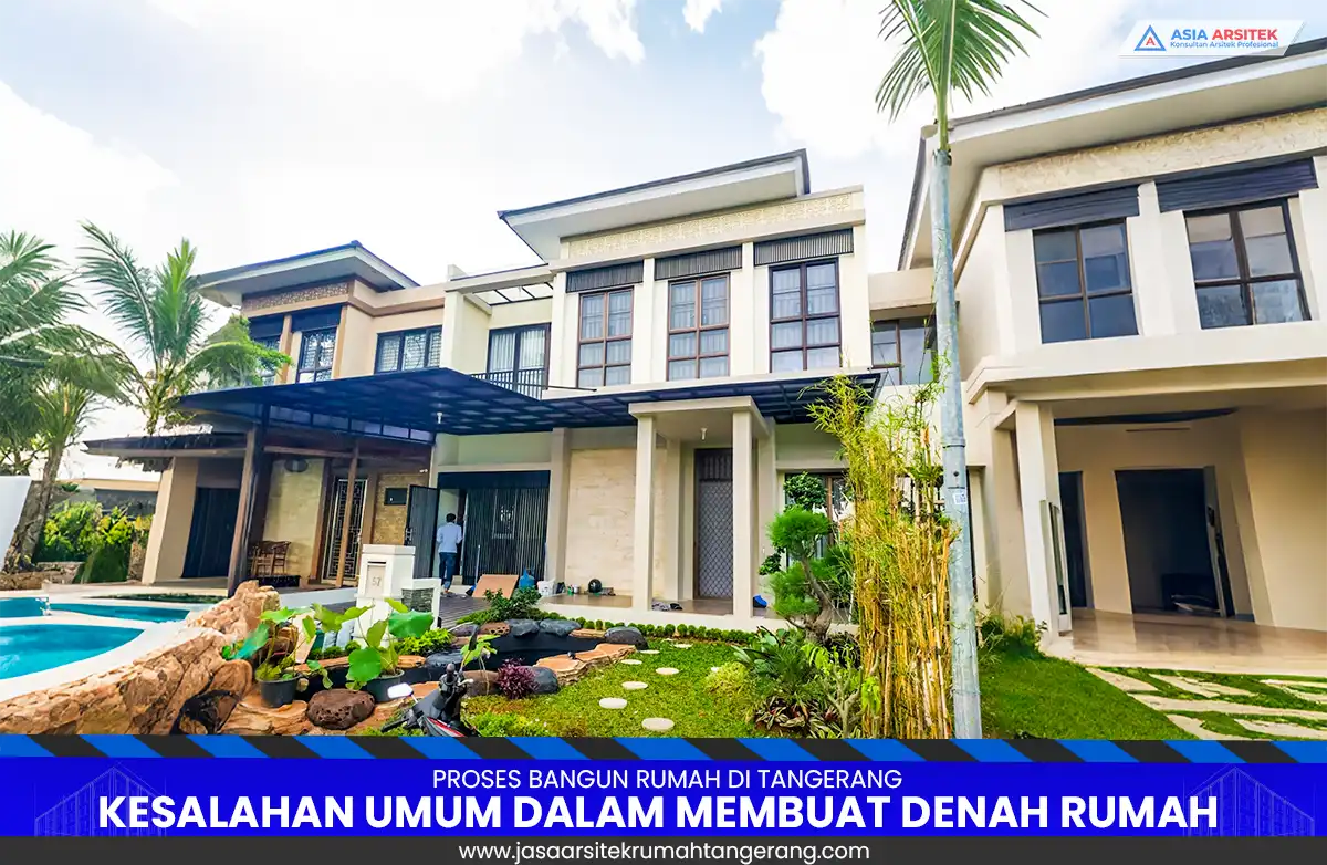 Denah Rumah Tanpa Arsitek di Tangerang