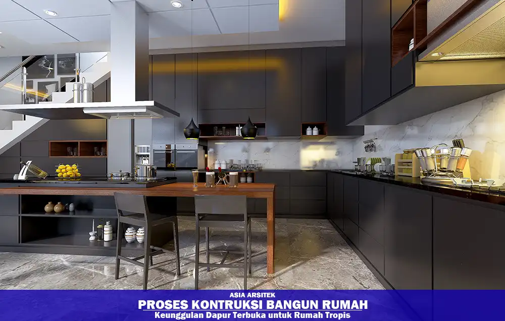 desain dapur rumah Tangerang