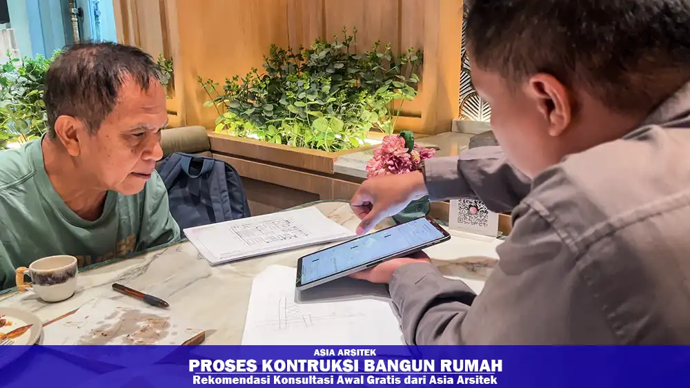 Denah Rumah Tanpa Arsitek di Tangerang