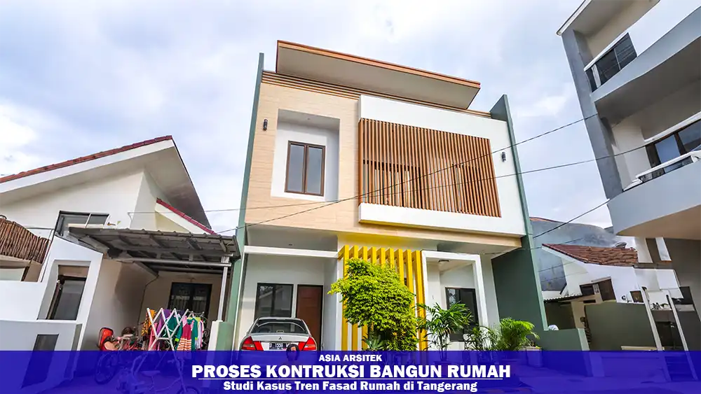 desain fasad rumah Tangerang