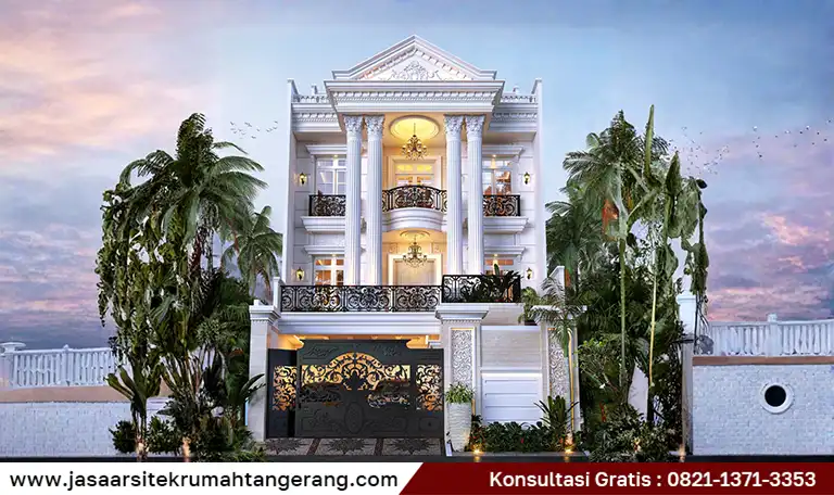 Jasa Arsitek Rumah Mewah Tangerang Amanah & Terjangkau