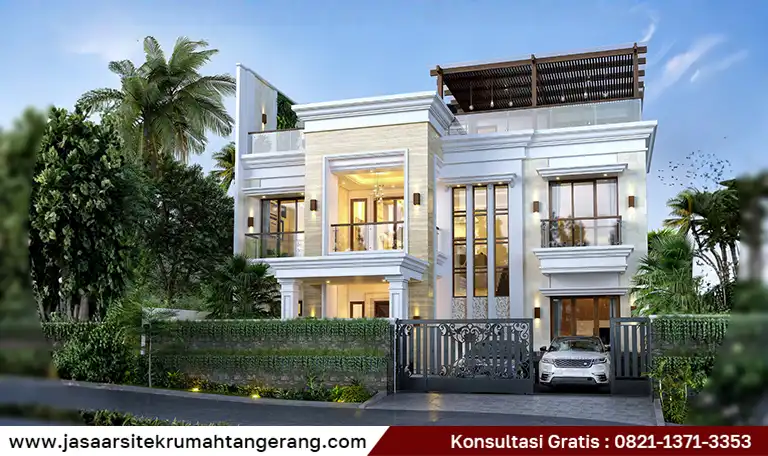 Jasa Arsitek Rumah Mewah Tangerang Mewah & Terpercaya