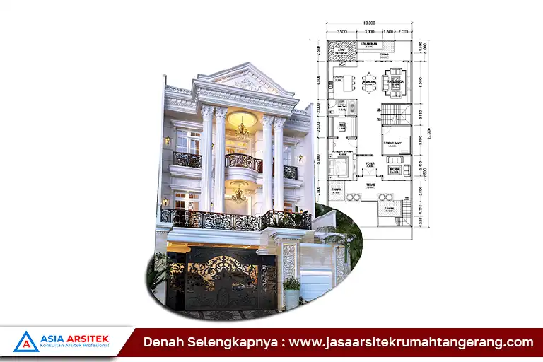 Jasa Arsitek Rumah Mewah Tangerang Amanah & Terjangkau