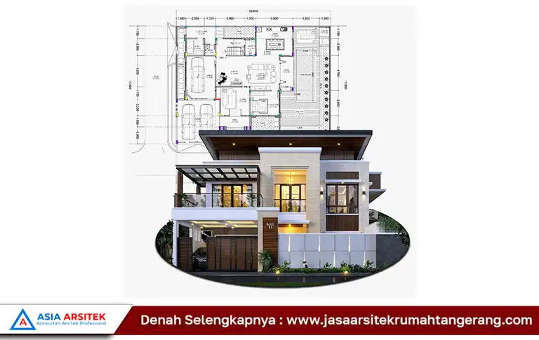 Jasa Arsitek Rumah Mewah Tangerang Murah & Terjangkau