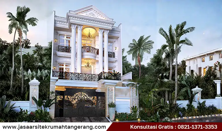 Jasa Arsitek Rumah Mewah Tangerang Amanah & Terjangkau