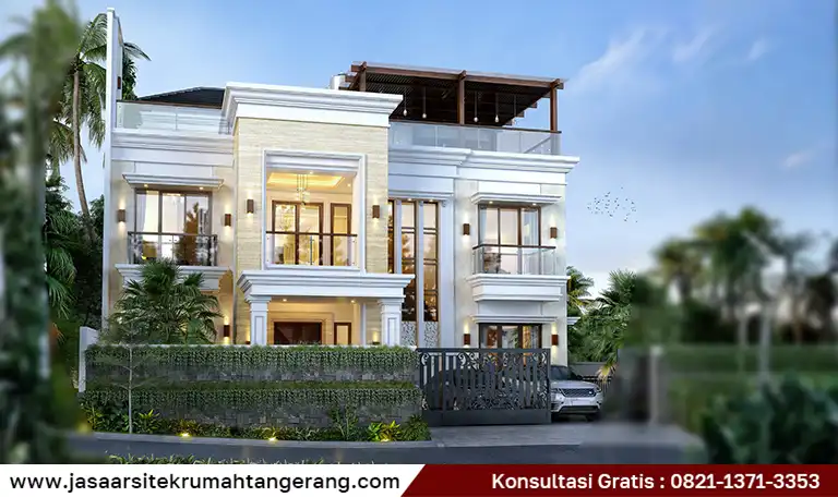 Jasa Arsitek Rumah Mewah Tangerang Mewah & Terpercaya