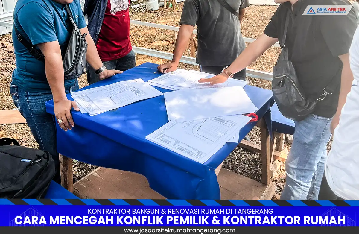 Cegah Konflik Kontraktor Rumah Tangerang