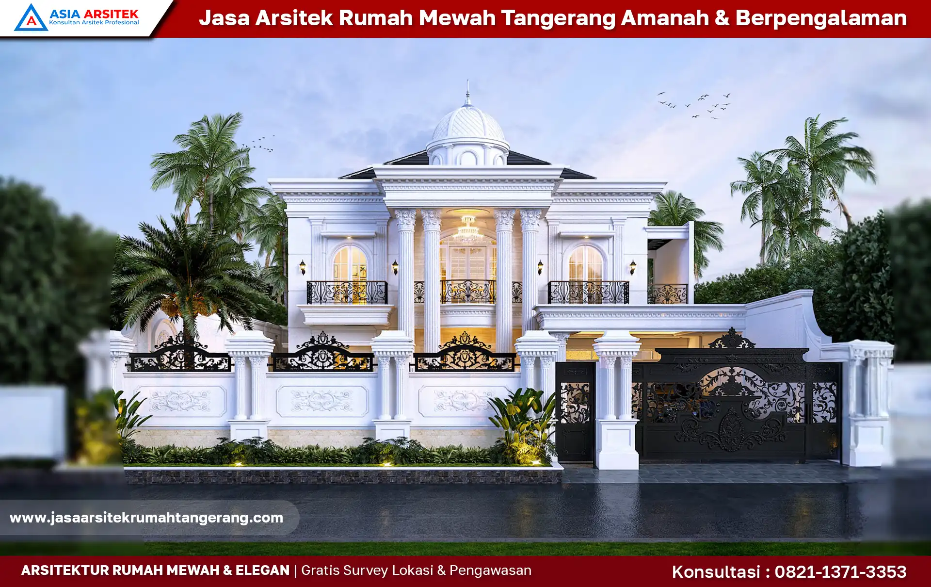 Jasa Arsitek Rumah Mewah Tangerang Amanah & Berpengalaman