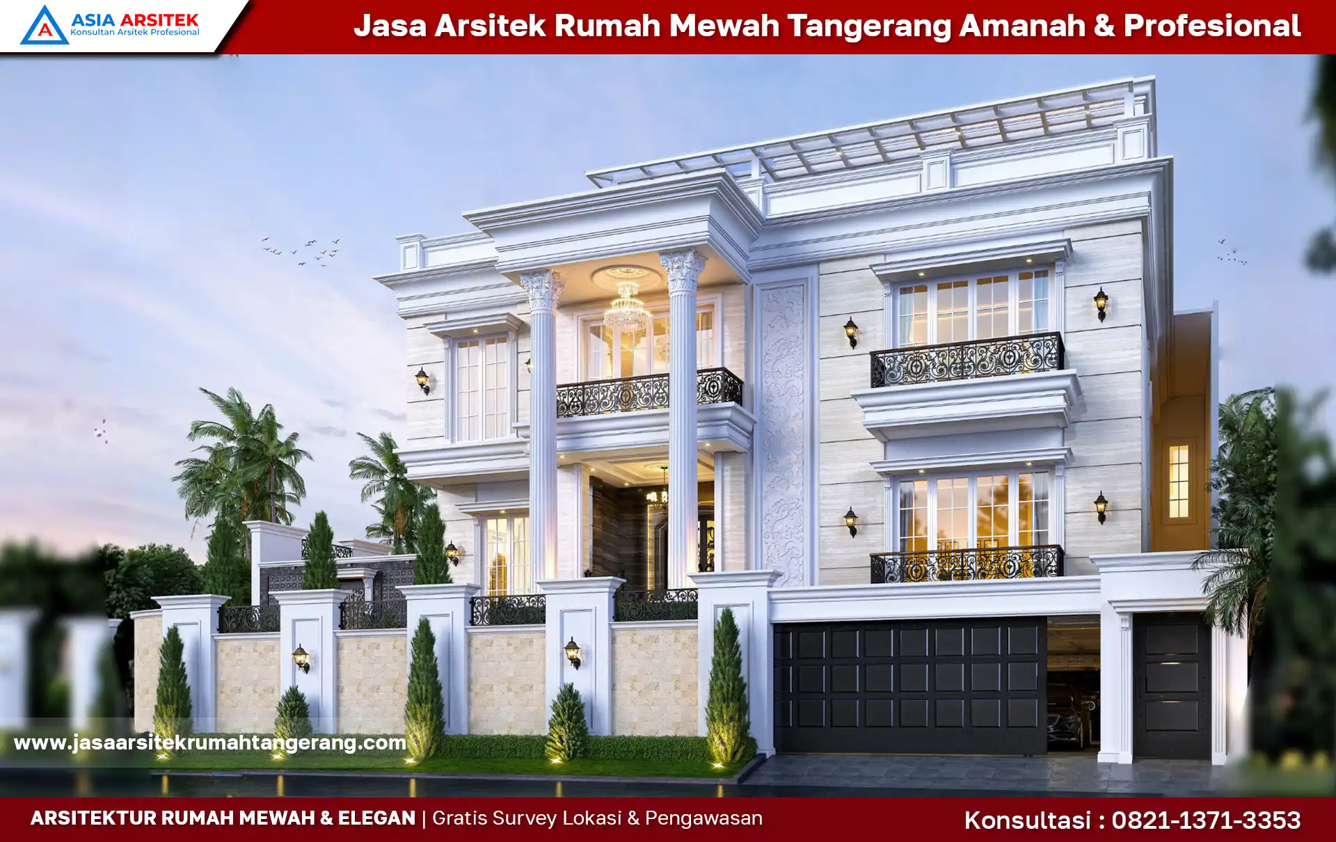 Jasa Arsitek Rumah Mewah Tangerang Amanah & Profesional