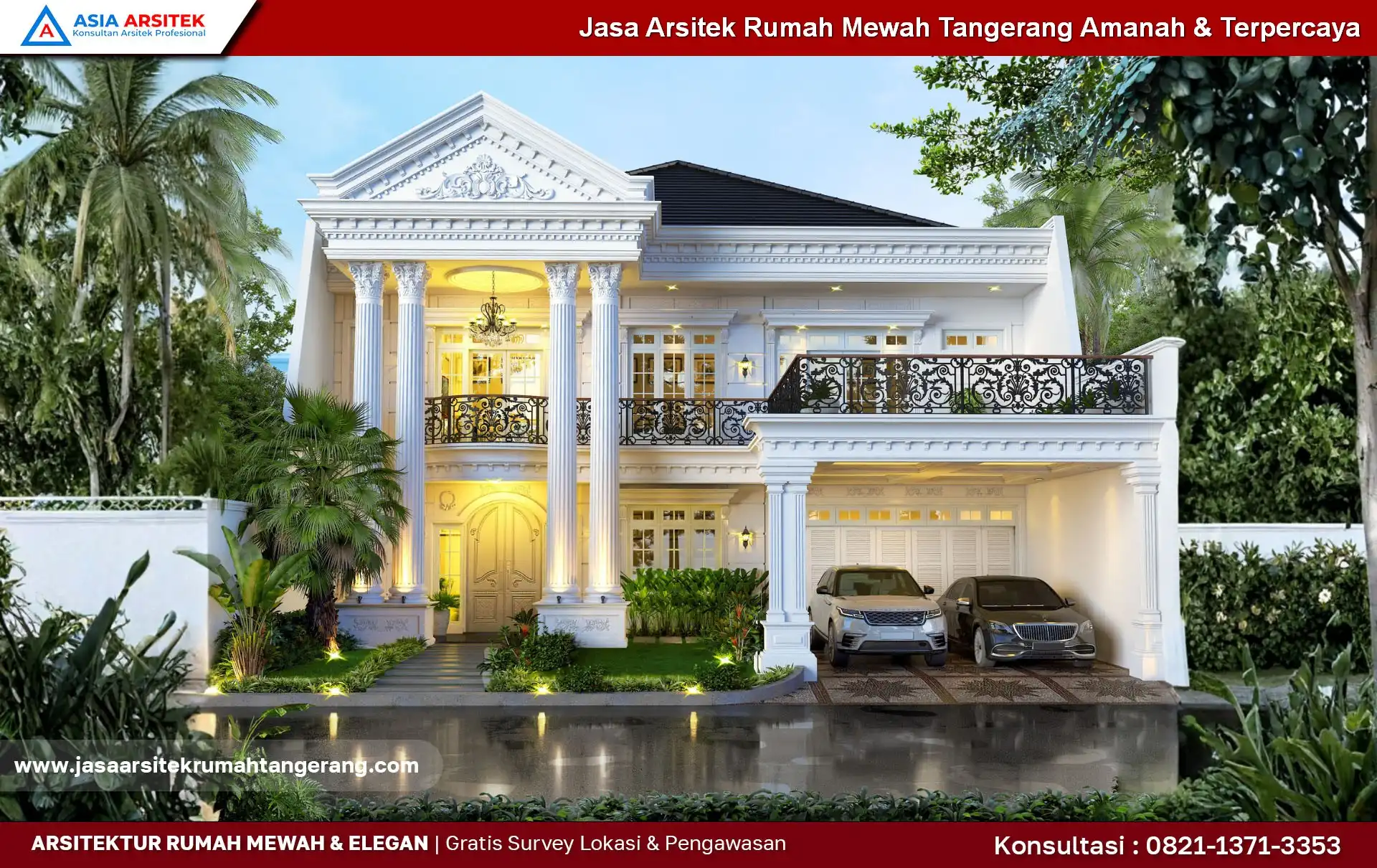 Jasa Arsitek Rumah Mewah Tangerang Amanah & Terpercaya