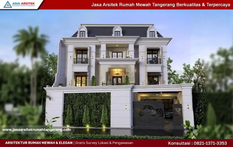 Jasa Arsitek Rumah Mewah Tangerang Berkualitas & Terpercaya