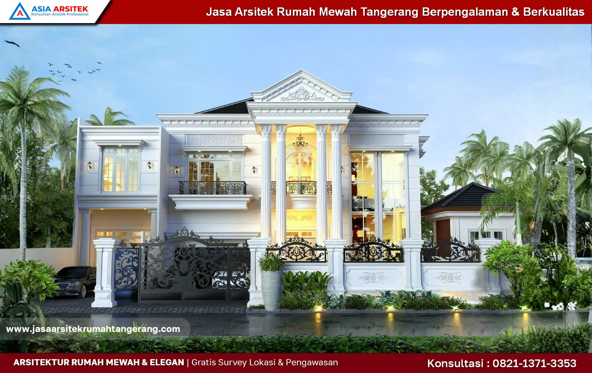 Jasa Arsitek Rumah Mewah Tangerang Berpengalaman & Berkualitas