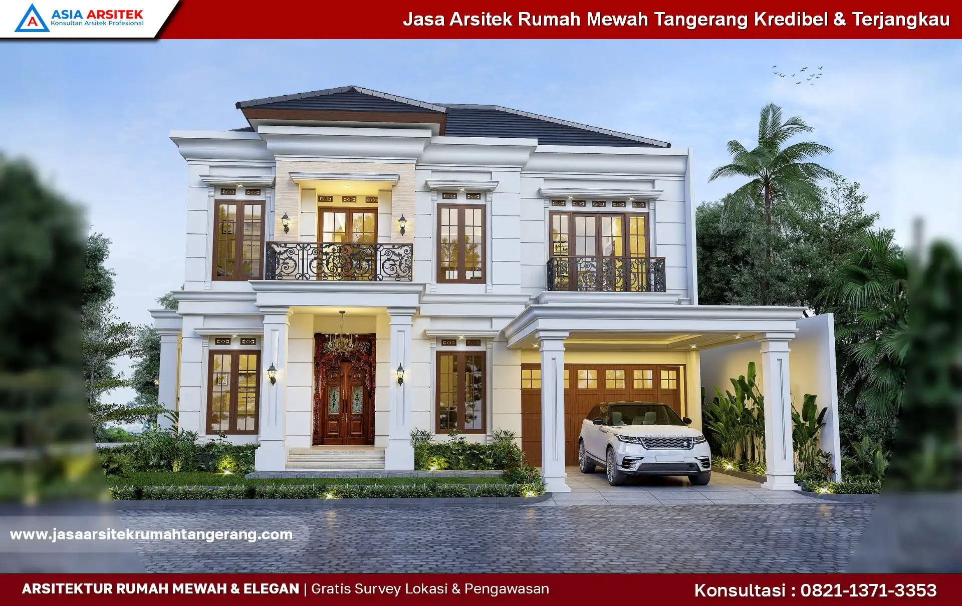Jasa Arsitek Rumah Mewah Tangerang Kredibel & Terjangkau