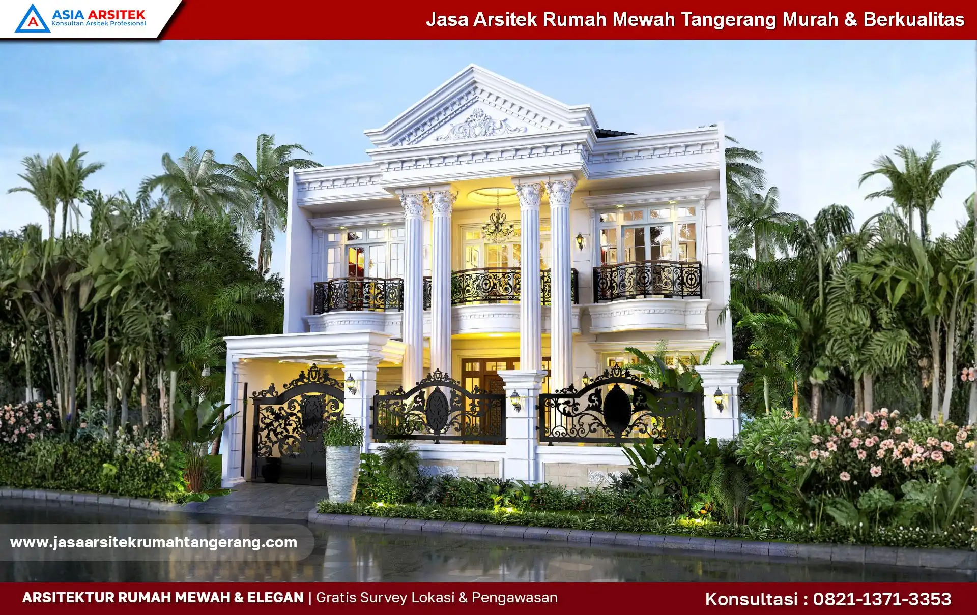 Jasa Arsitek Rumah Mewah Tangerang Murah & Berkualitas
