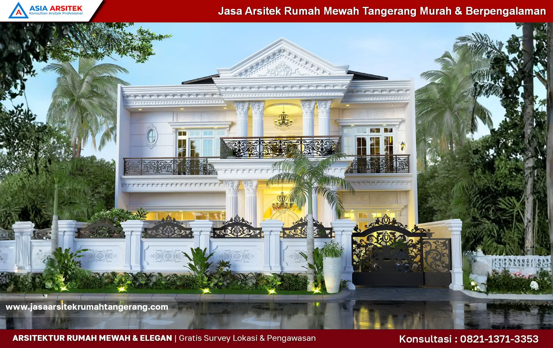 Jasa Arsitek Rumah Mewah Tangerang Murah & Berpengalaman