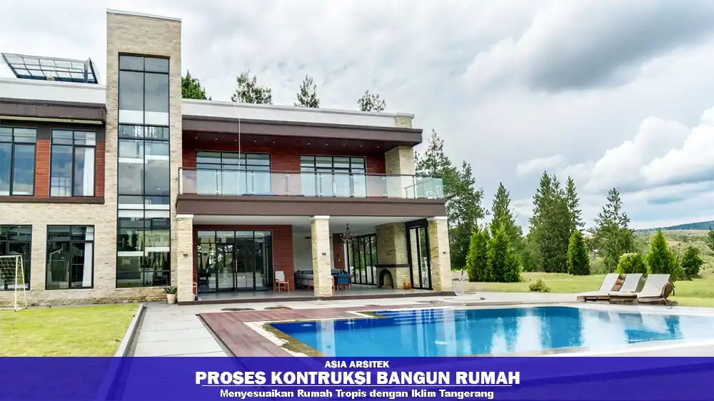 Rumah Tropis Nyaman Tangerang