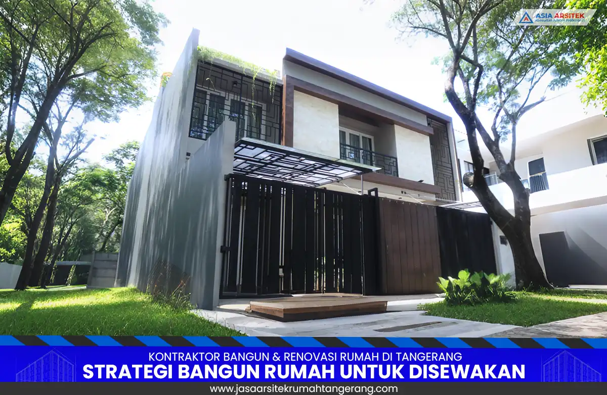 bangun rumah untuk disewakan di Tangerang