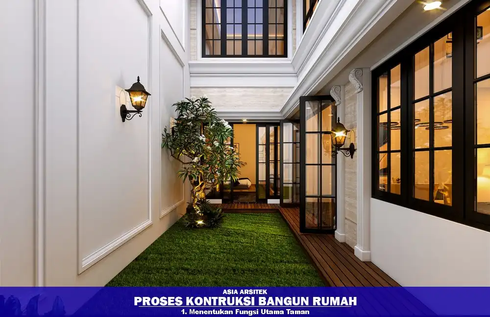 Perencanaan Tata Taman Belakang untuk Rumah Minimalis Tangerang