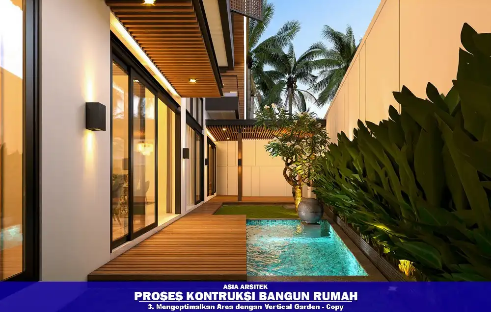 Perencanaan Tata Taman Belakang untuk Rumah Minimalis Tangerang