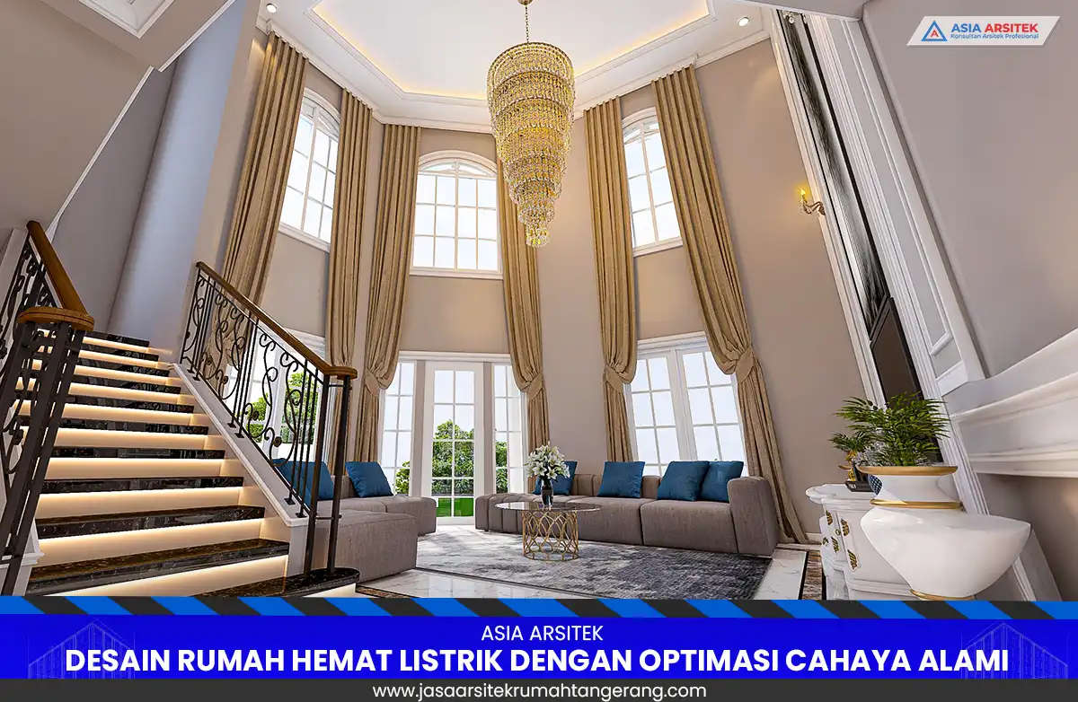 Desain Rumah Hemat Listrik dengan Optimasi Cahaya Alami