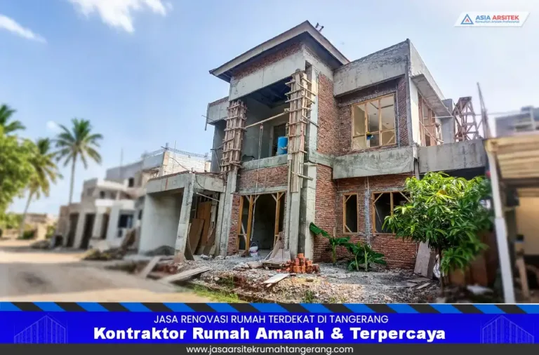 Jasa Renovasi Rumah Terdekat di Tangerang Amanah & Terpercaya