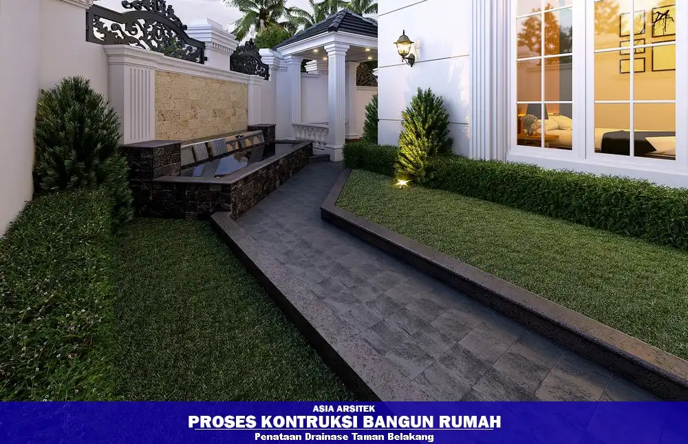 Perencanaan Tata Taman Belakang untuk Rumah Minimalis Tangerang