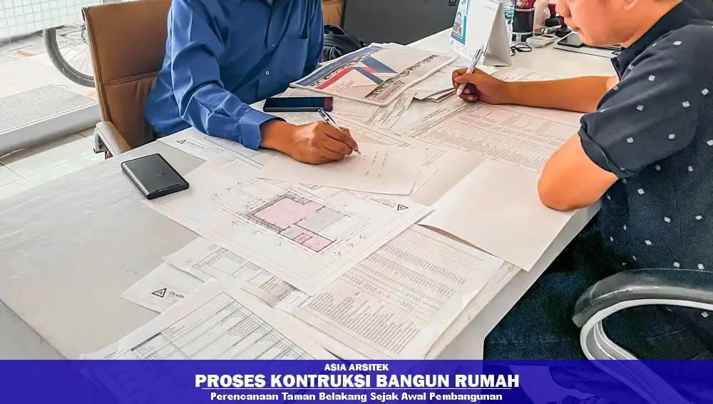 Perencanaan Tata Taman Belakang untuk Rumah Minimalis Tangerang