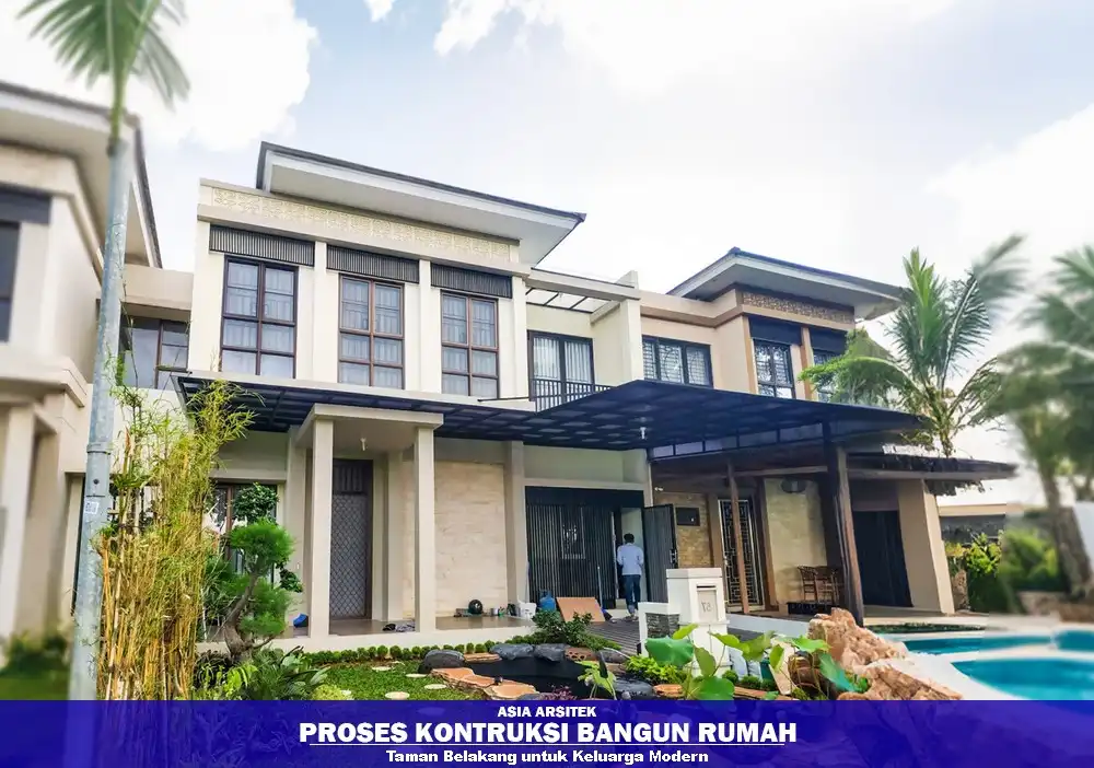 Perencanaan Tata Taman Belakang untuk Rumah Minimalis Tangerang