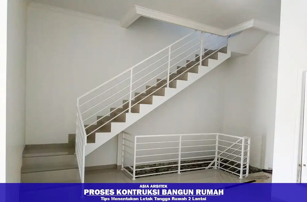 Tips Menentukan Letak Tangga Rumah 2 Lantai agar Tidak Memakan Ruang