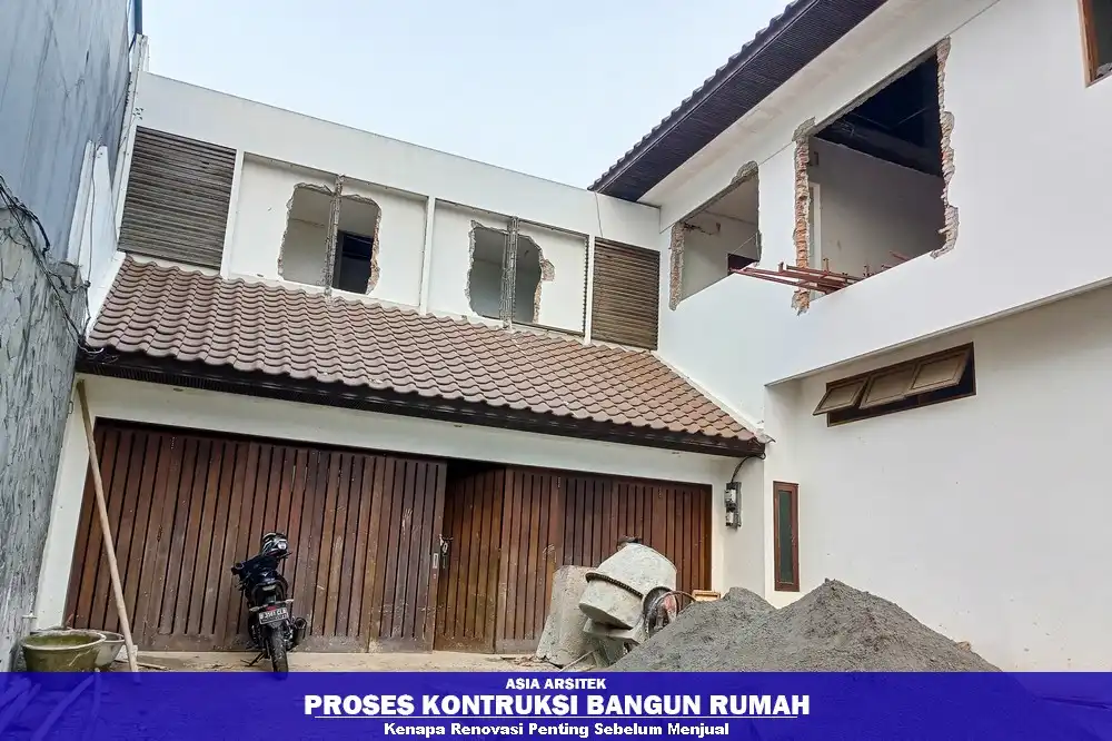 Renovasi Rumah untuk Persiapan Jual Properti di Tangerang
