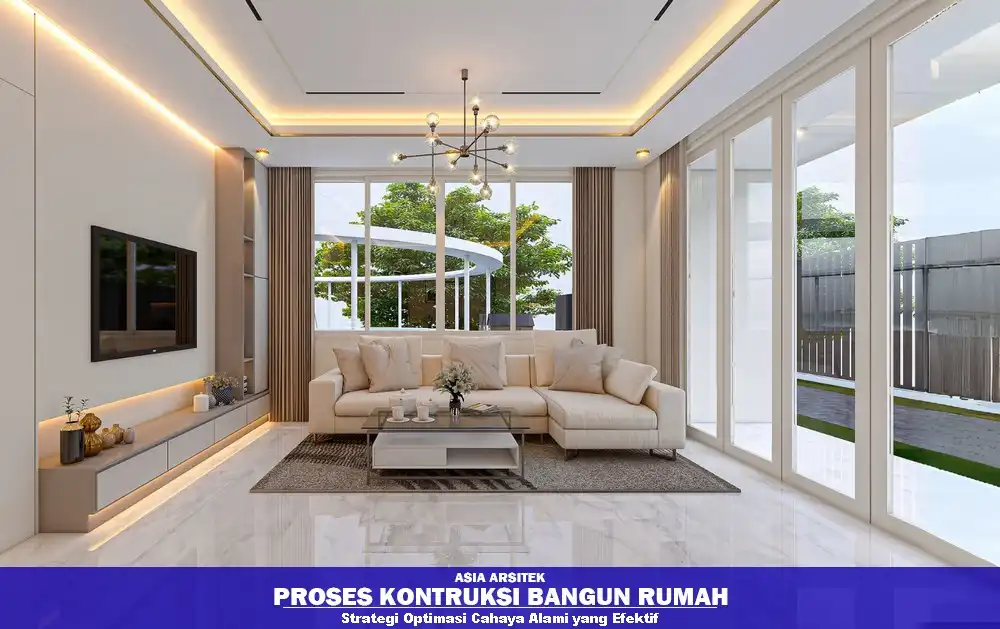 Desain Rumah Hemat Listrik dengan Optimasi Cahaya Alami