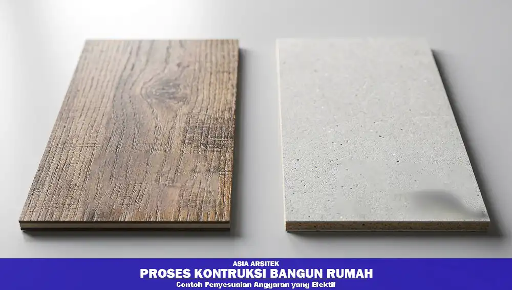 Penyesuaian material untuk mengatasi overbudget bangun rumah