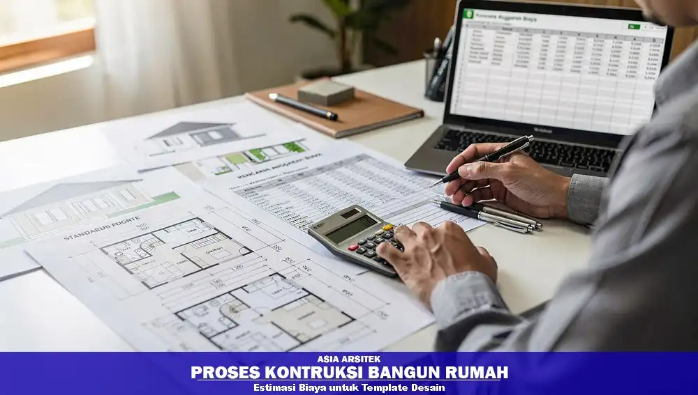 Estimasi biaya bangun rumah template desain