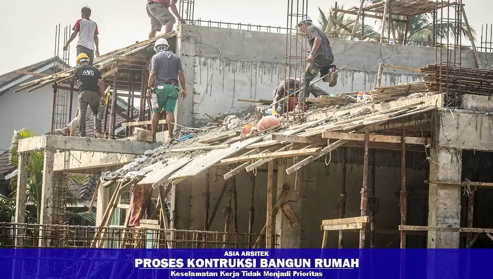 Risiko keselamatan kerja proyek bangunan