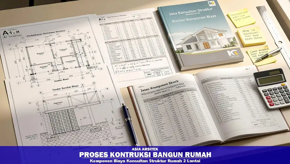 Biaya jasa konsultan struktur rumah 2 lantai